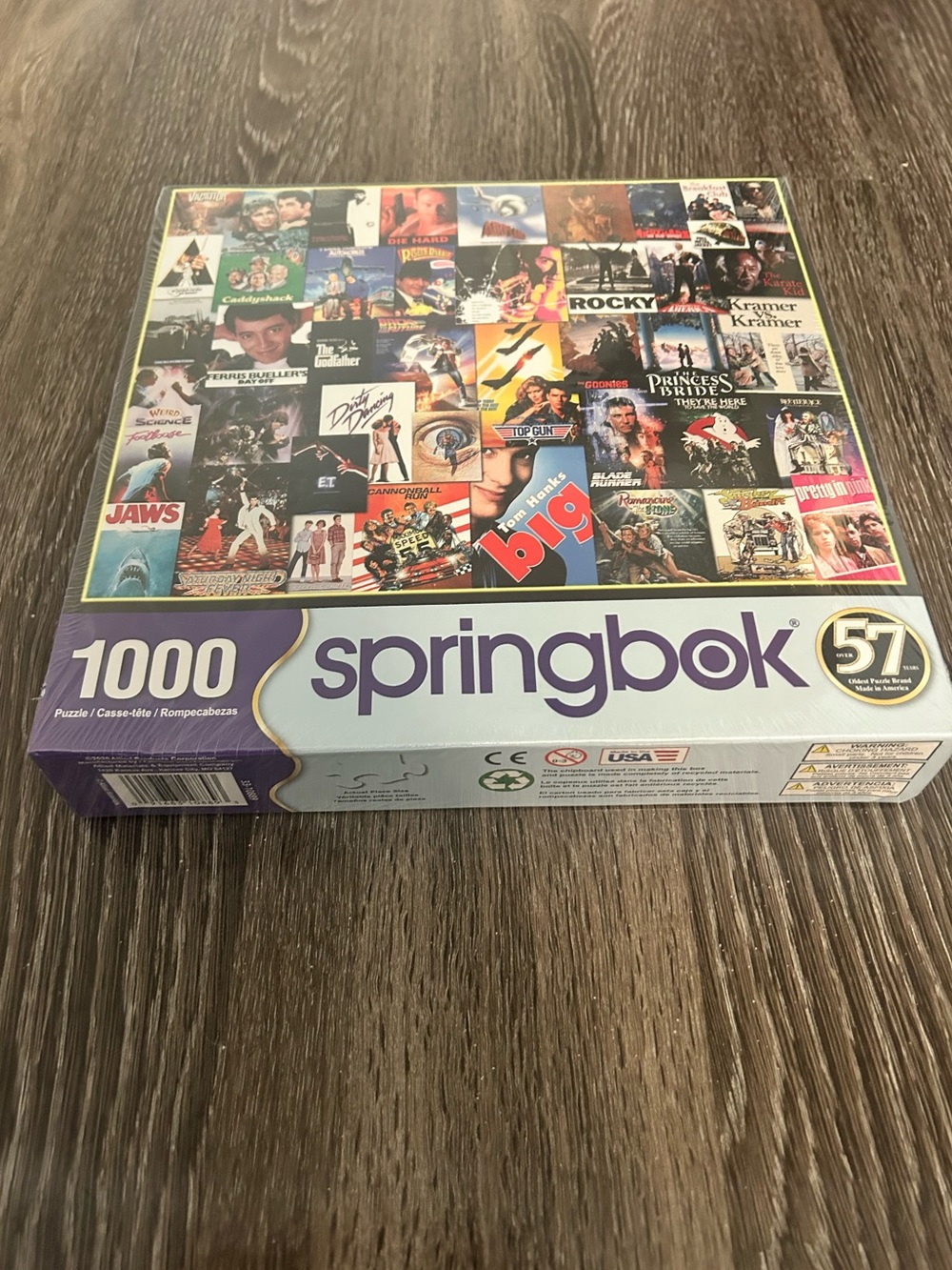Springbok “Going to the Movies” 1,000-Piece Puzzle - Brand New - Picture 5 of 8
